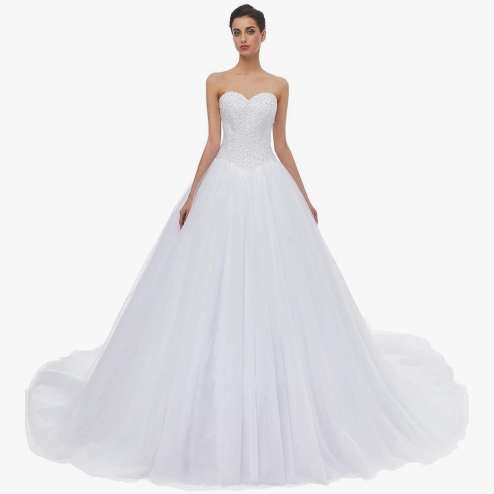 Wedding Dress With Train